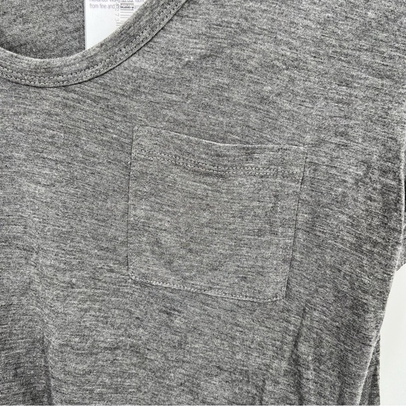 NWT T Alexander Wang Heather Grey Jersey Classic T-Shirt Top Tee M Short Sleeve - Picture 10 of 14